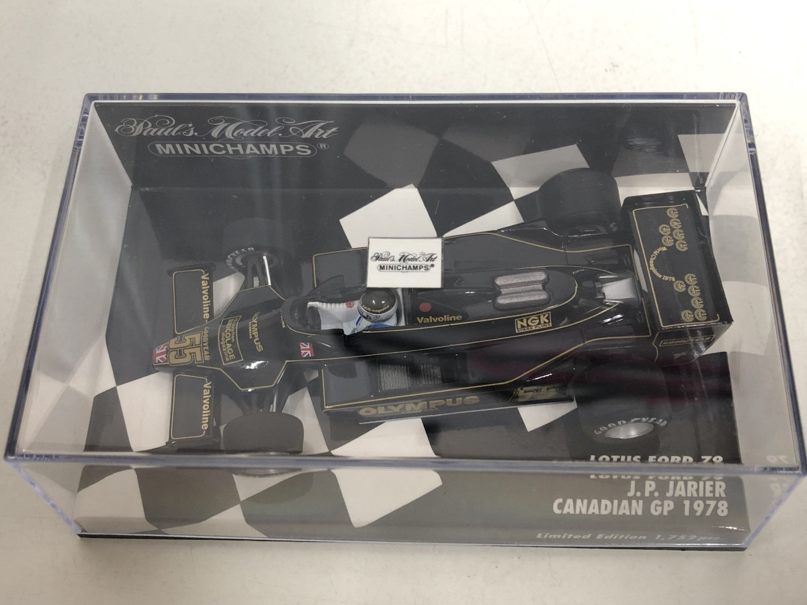 ミニチャンプス 1/43 ロータス フォード79 1978 スケールカー