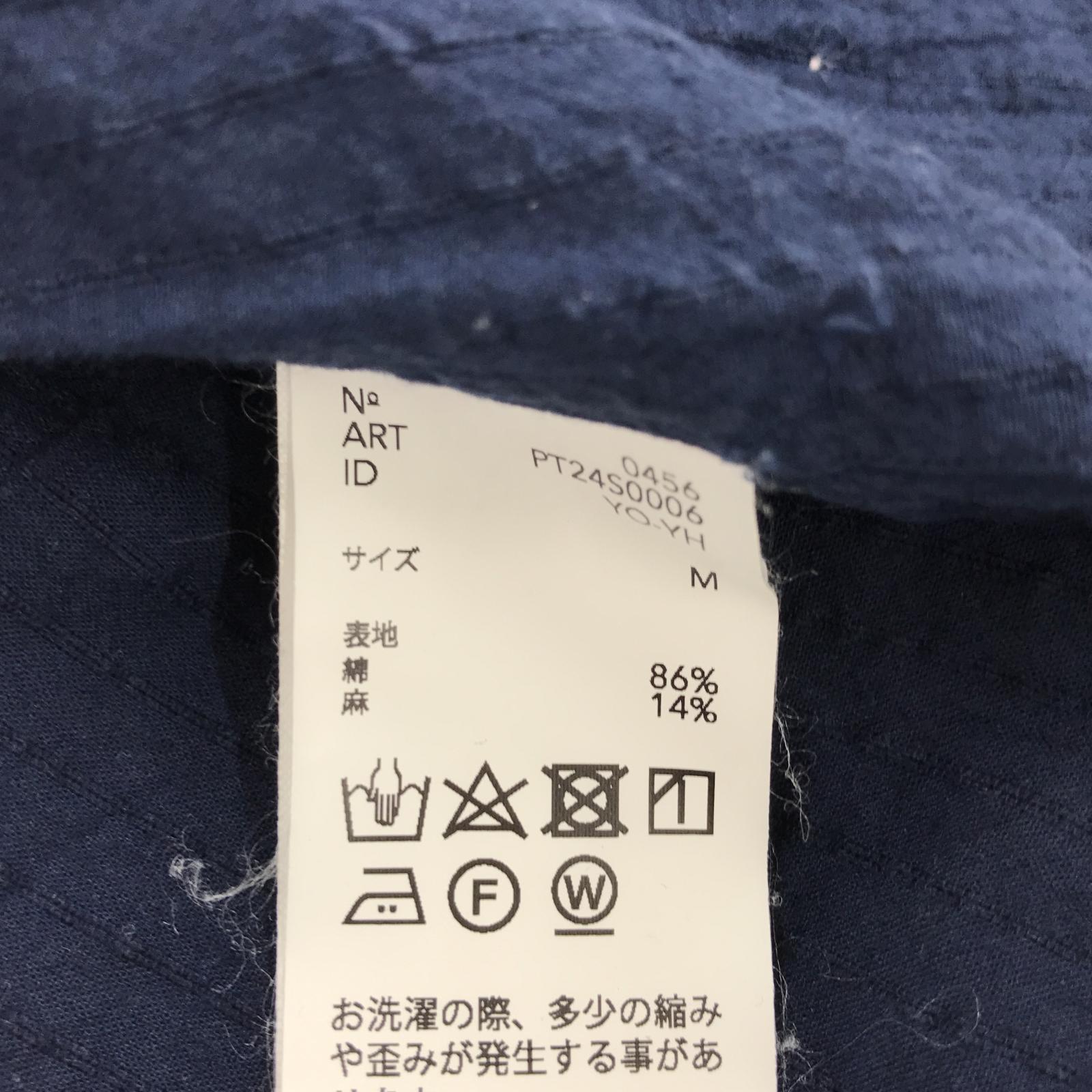 半袖シャツ POSTELEGANT Cotton Linen SS shirt M