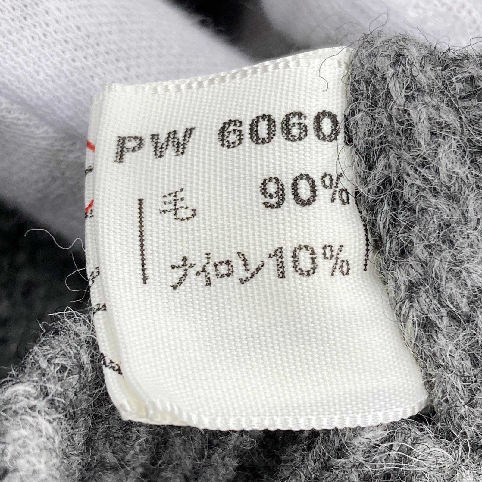 ニット 60s クルーネック ウールニット (M)グレー M グレー