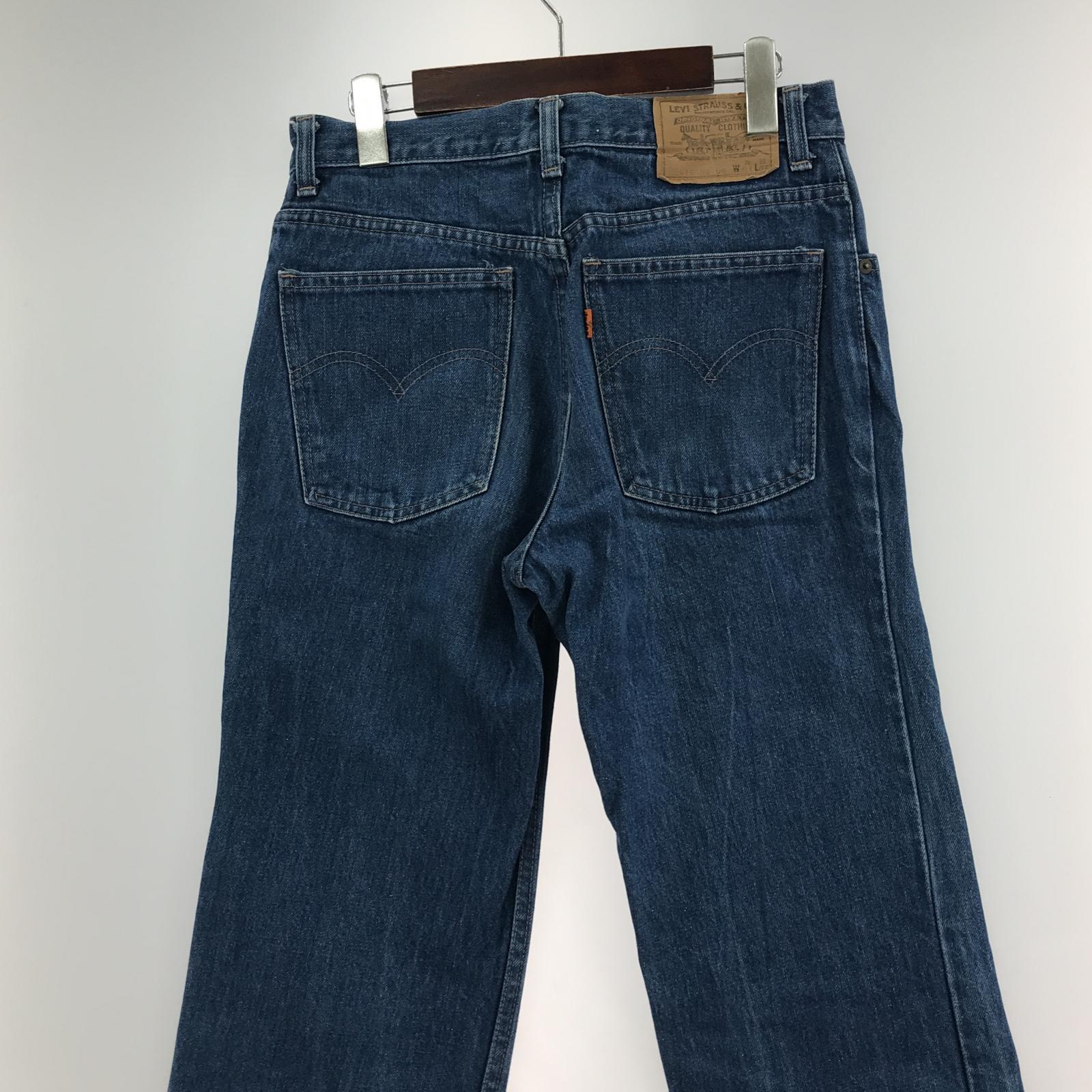 デニムパンツ 80s 515 02 09 オーストラリア製 ブルー