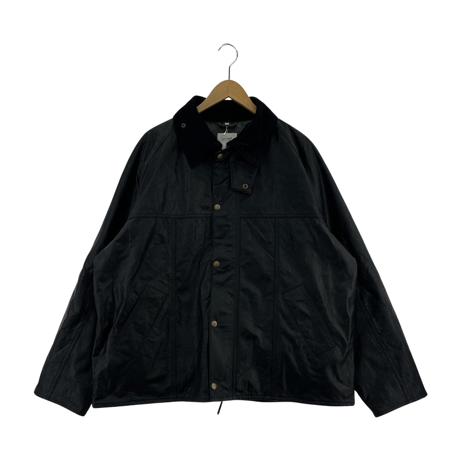 レザージャケット yoused Leather Drivers Jacket 2 2 ブラック