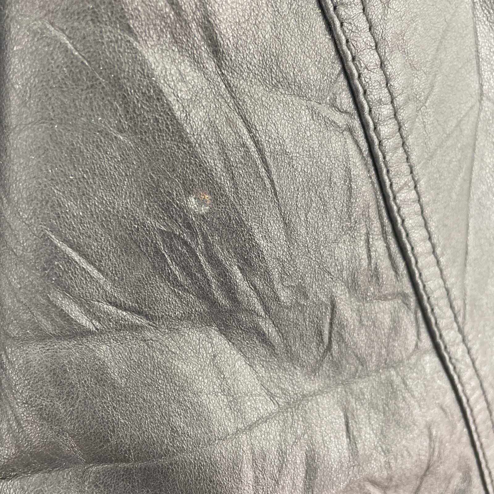 レザージャケット yoused Leather Drivers Jacket 2 2 ブラック