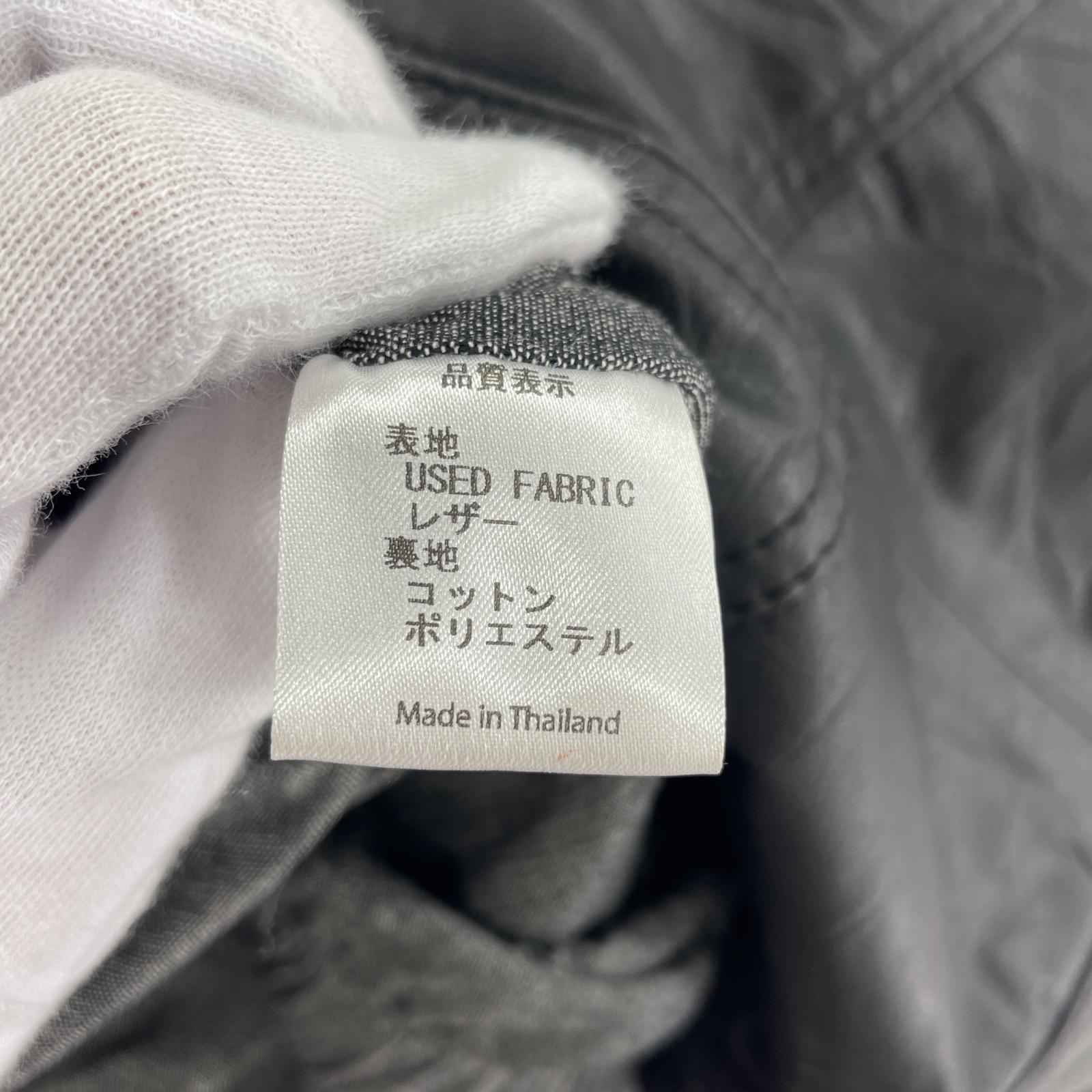 レザージャケット yoused Leather Drivers Jacket 2 2 ブラック