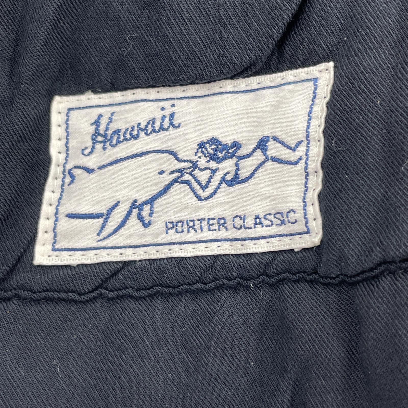ジャケット Porter Classic 21ss Chinese Aloha Jacket 中綿ジャケット L L ブラック