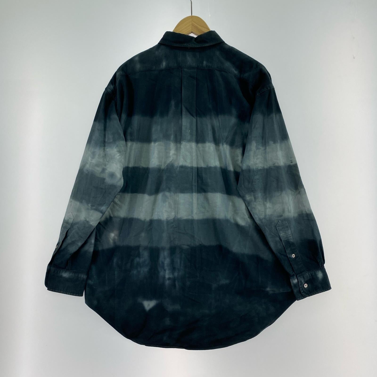長袖シャツ ×FUTUR/Tie&Dyed Oxford L/S B.D Box Shirt 1
