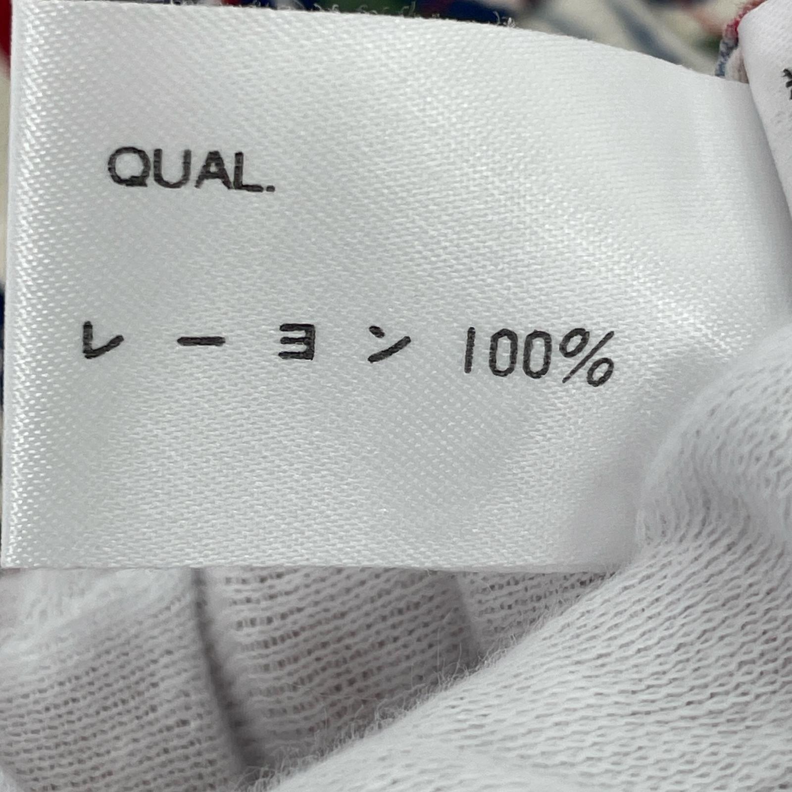 半袖シャツ 90s アロハ 白赤 (L) L