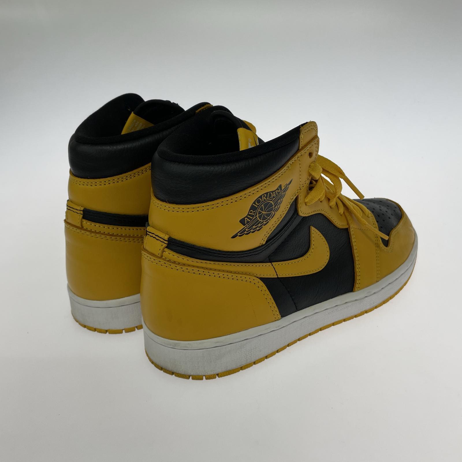 スニーカー Air Jordan 1 High OG 28cm 黒/黄 28cm (US10 UK9 1/2 EU46)