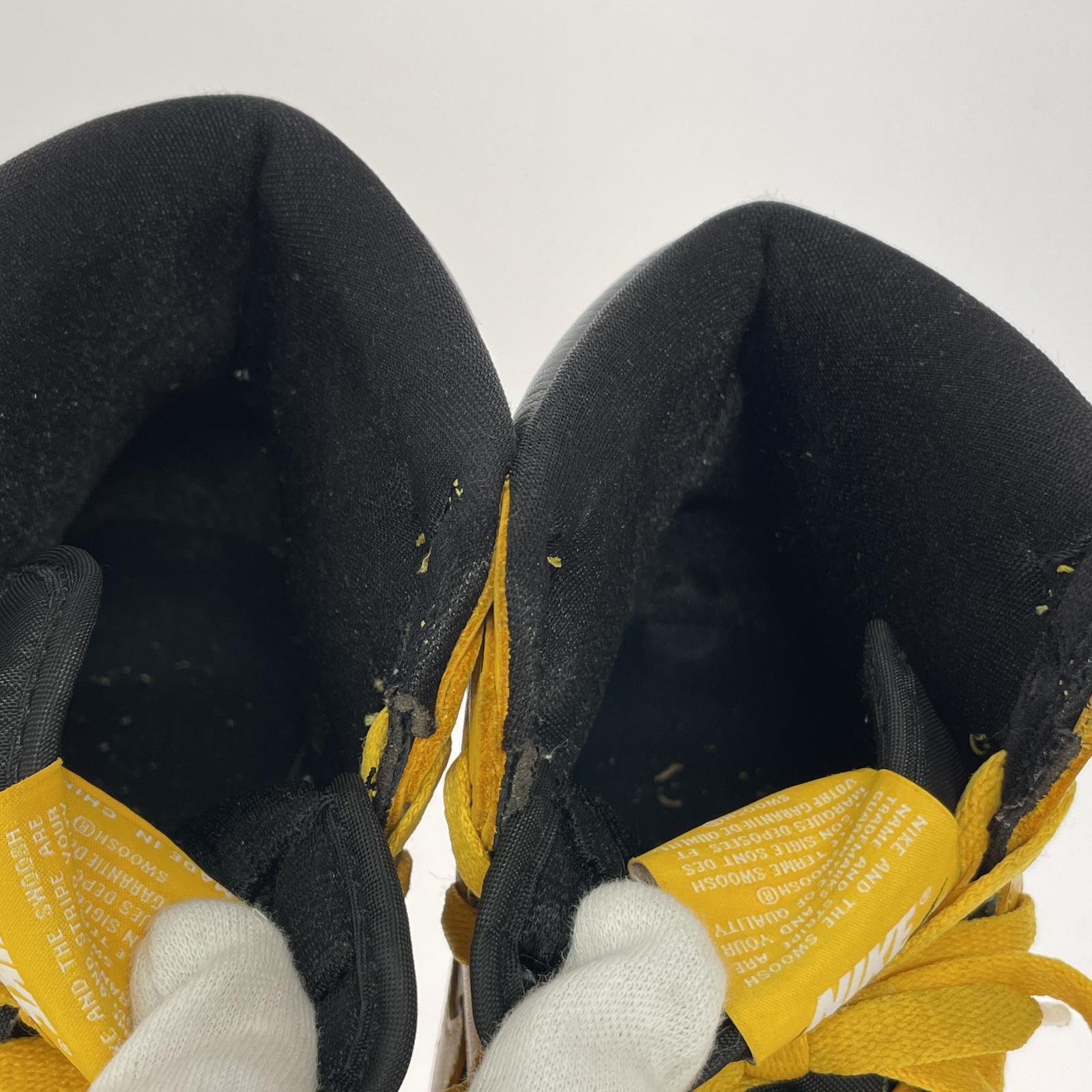スニーカー Air Jordan 1 High OG 28cm 黒/黄 28cm (US10 UK9 1/2 EU46)