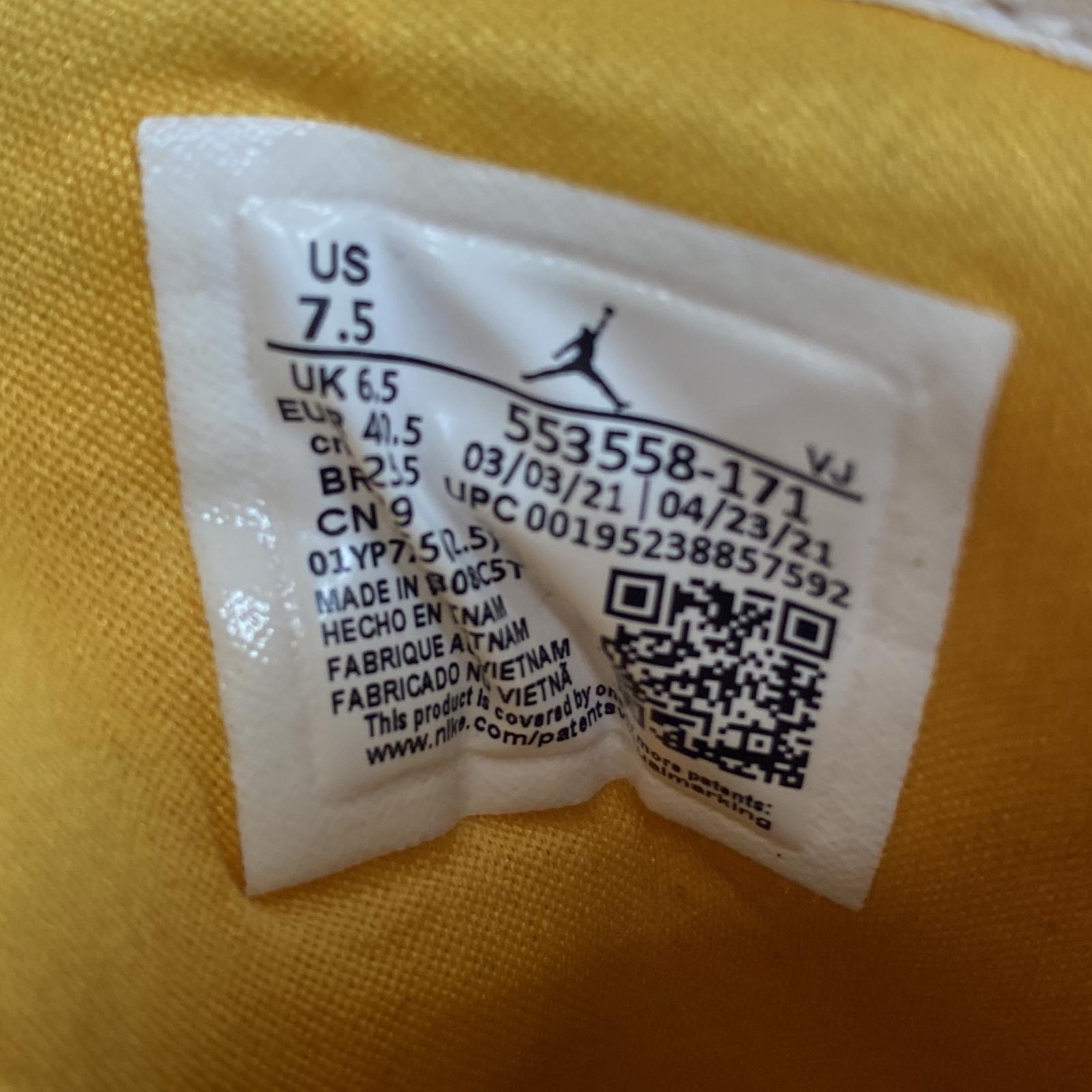 スニーカー AIR JORDAN 1 LOW 25.5cm 25.5cm (US7 1/2 UK7 EU41)