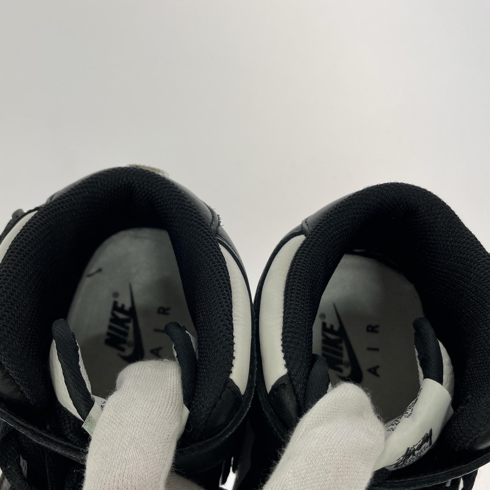 スニーカー STUSSY AIR FORCE 1 07' MID BLACK 26.0cm 26cm (US8 UK7 1/2 EU42) ブラック