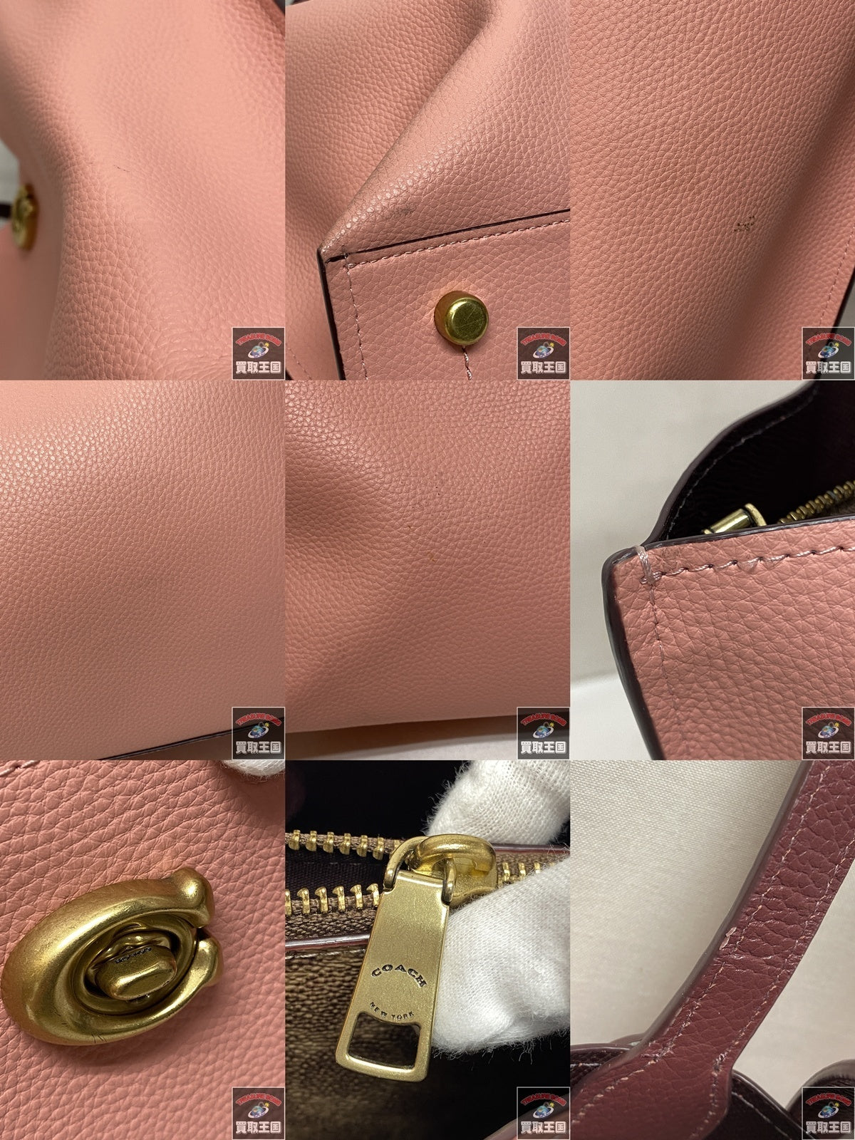 COACH ピンク