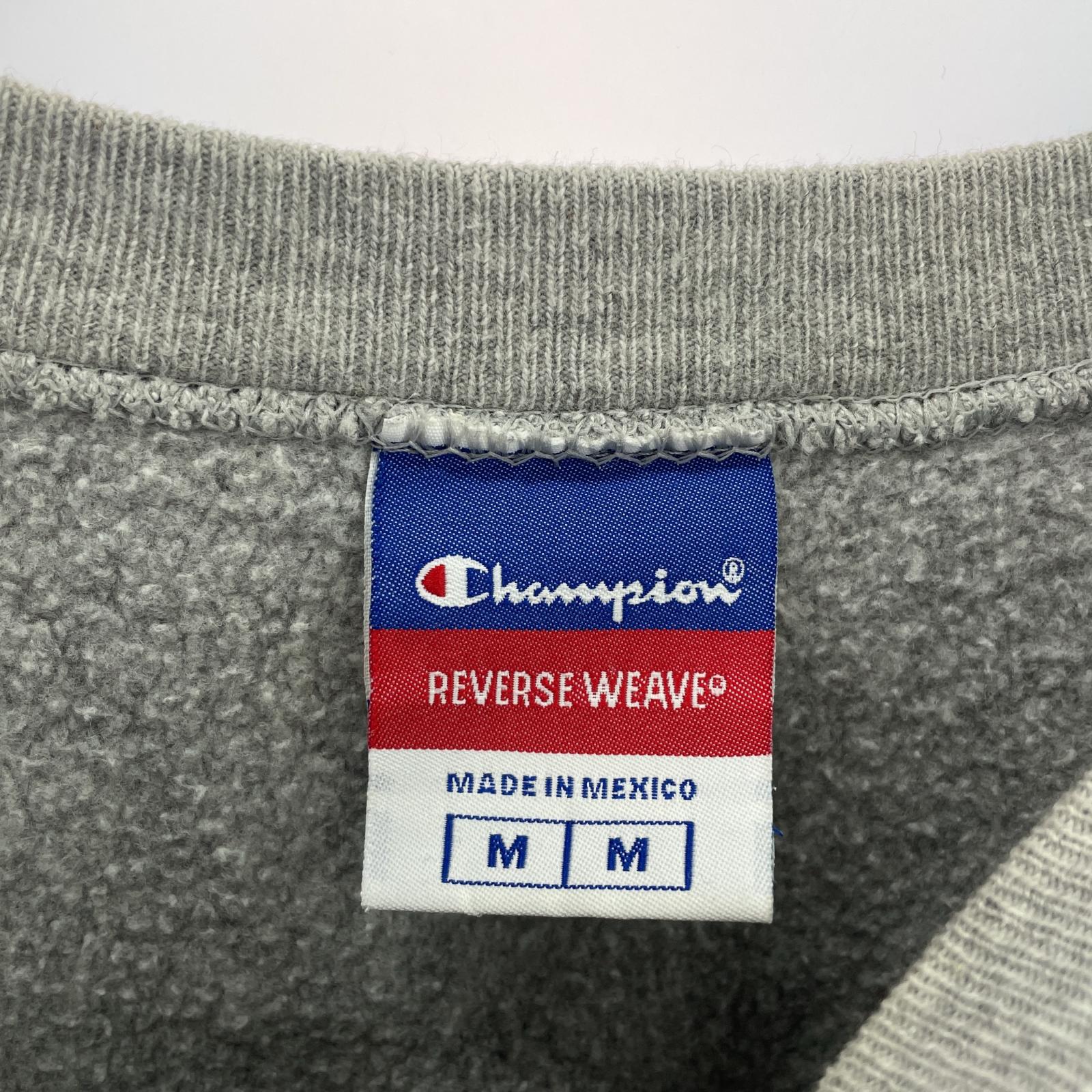 スウェット 00s メキシコ製 目なし スウェット グレー M M グレー