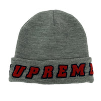 ニットキャップ Felt Logo Beanie/19SS グレー