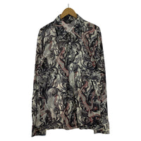 長袖シャツ 70s Nude Print 唐草 XL