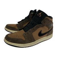 スニーカー Air jordan1 MID SE dark chocolate