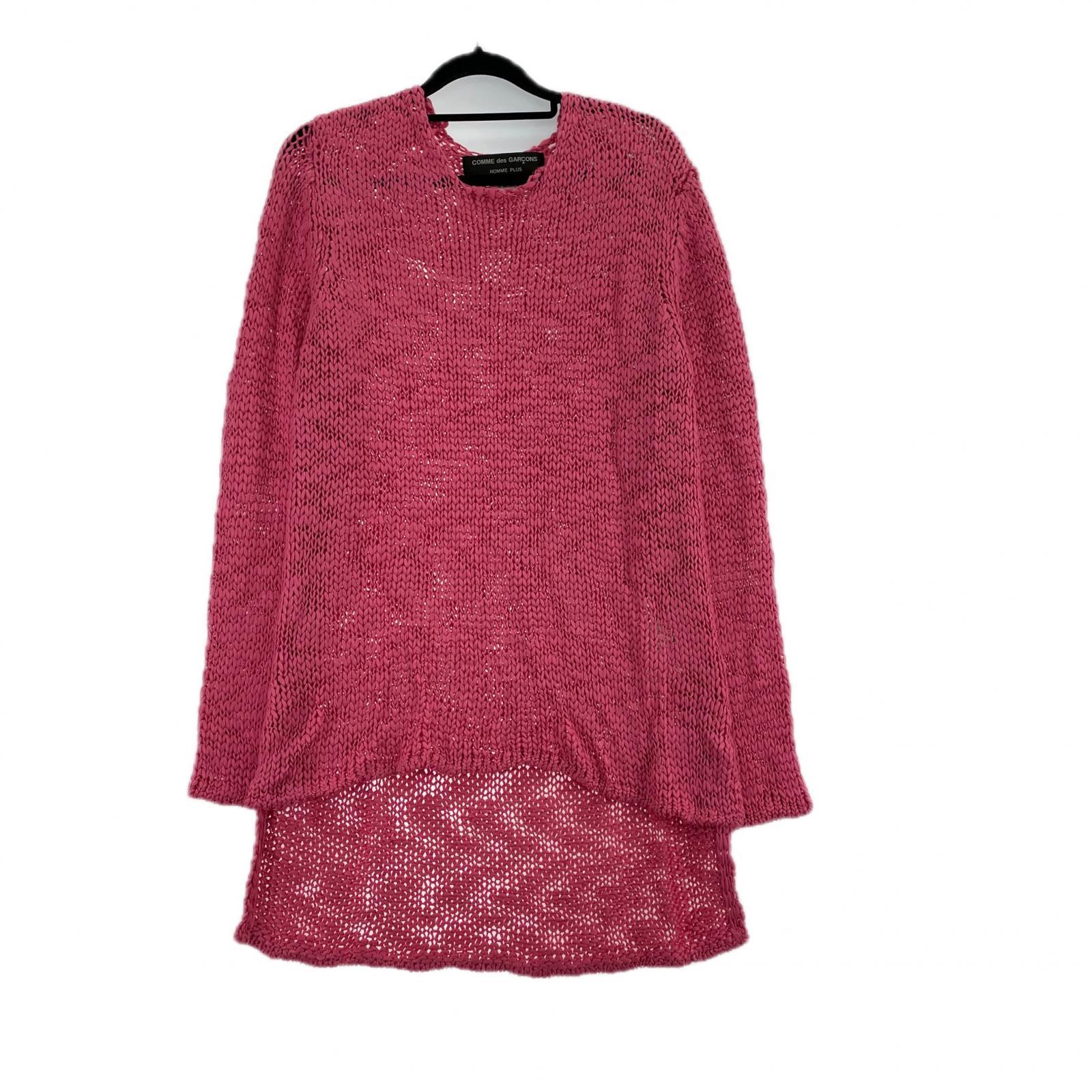 ニット HOMME PLUS 25SS ニット M ピンク M ピンク