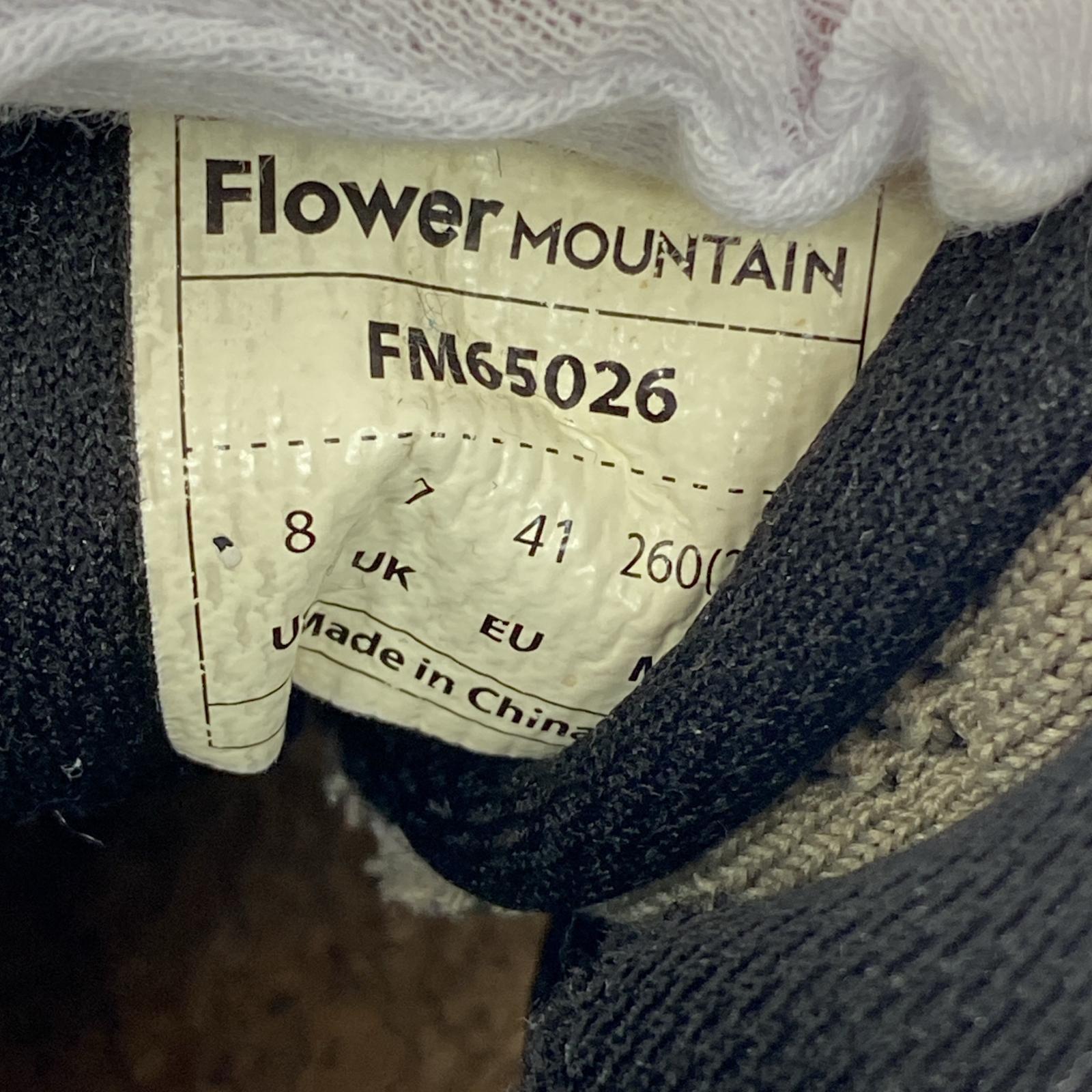スニーカー Flower MOUNTAIN ローカットスニーカー 26cm (US8 UK7 1/2 EU42) カーキ