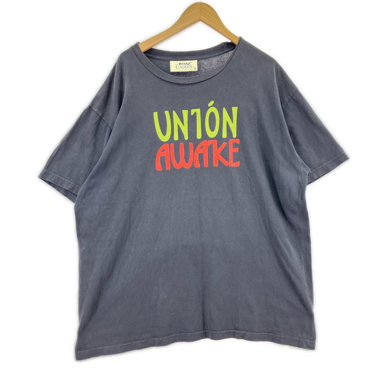 半袖Tシャツ AWAKE×UNION ブラック