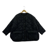 ジャケット Frankie SHOP キルティングジャケット ブラック ブラック