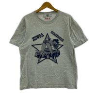 半袖Tシャツ KOWGA × CarService プリント 灰(M) M