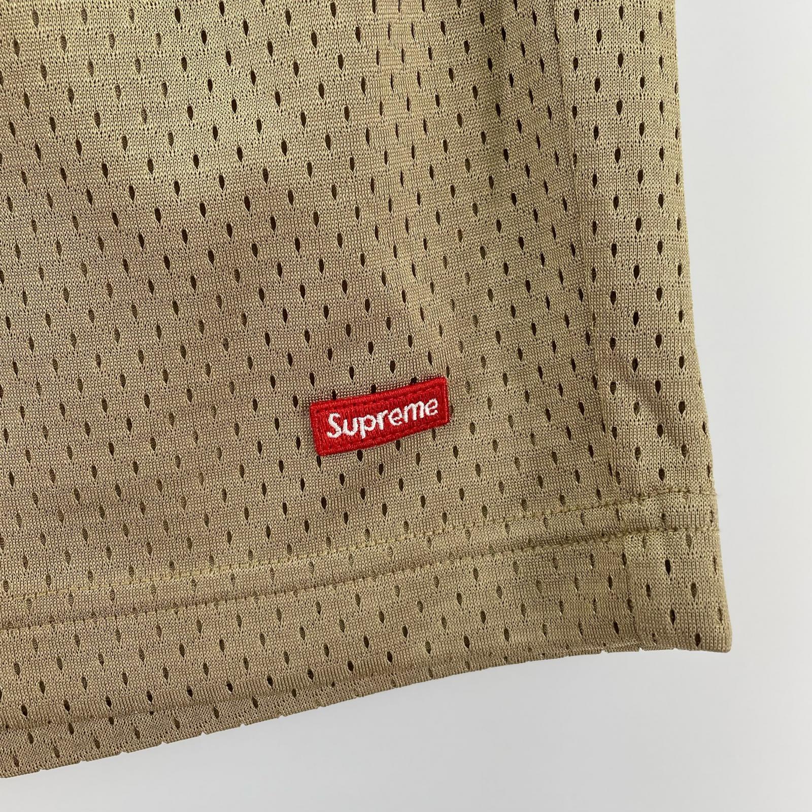 ショートパンツ Supreme 25SS Small Box Baggy Mesh Short ゴールド L