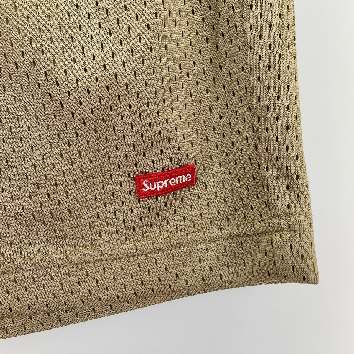 ショートパンツ Supreme 25SS Small Box Baggy Mesh Short ゴールド L