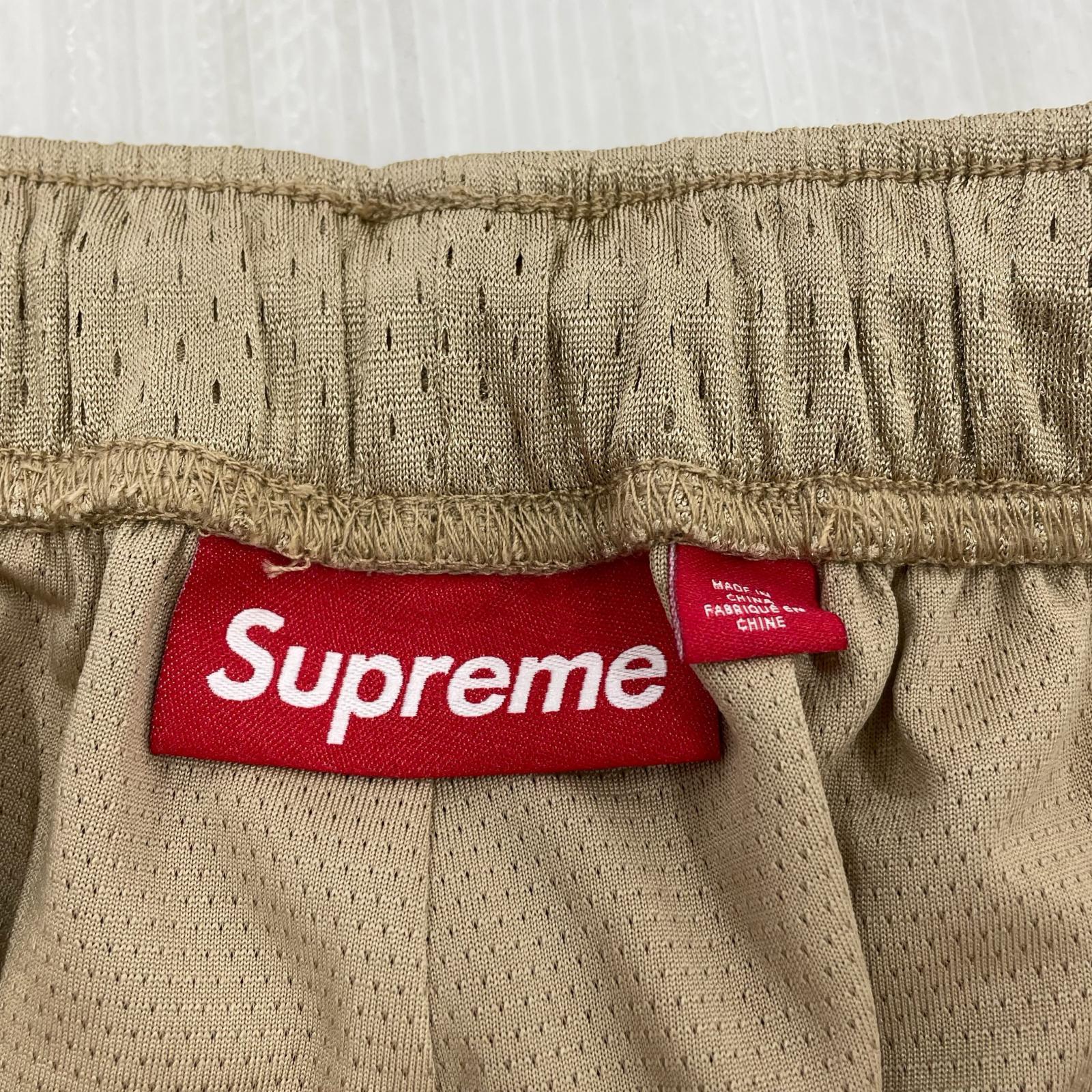 ショートパンツ Supreme 25SS Small Box Baggy Mesh Short ゴールド L