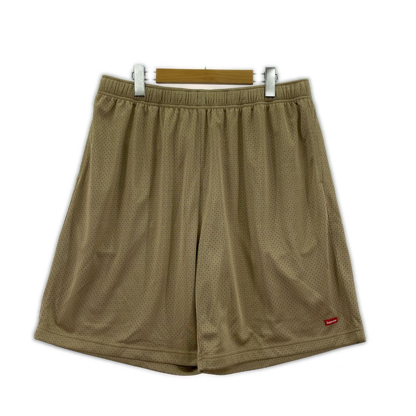 ショートパンツ Supreme 25SS Small Box Baggy Mesh Short ゴールド L
