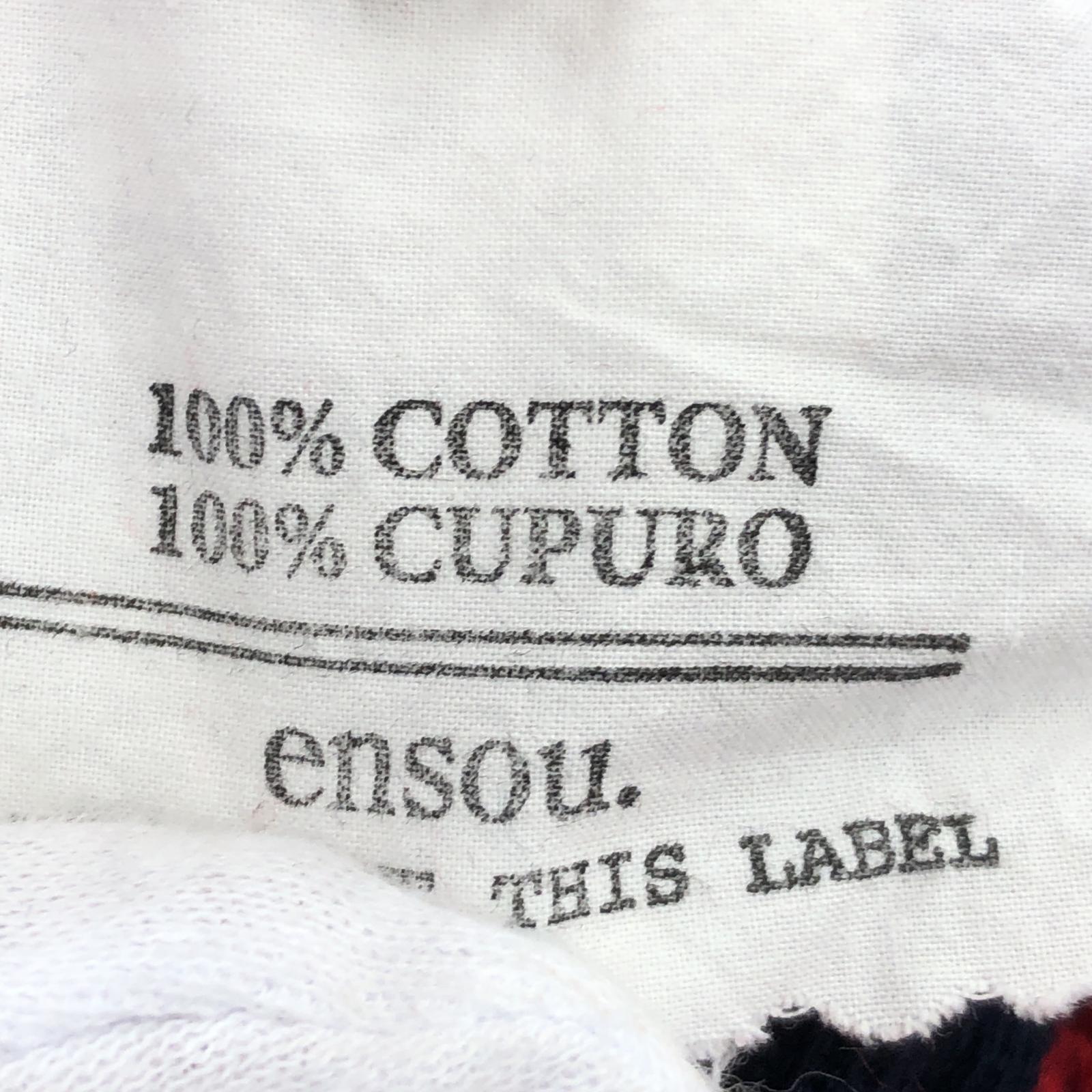 長袖シャツ ensou STANDARD SHIRTS L/Sチェックシャツ L L レッド