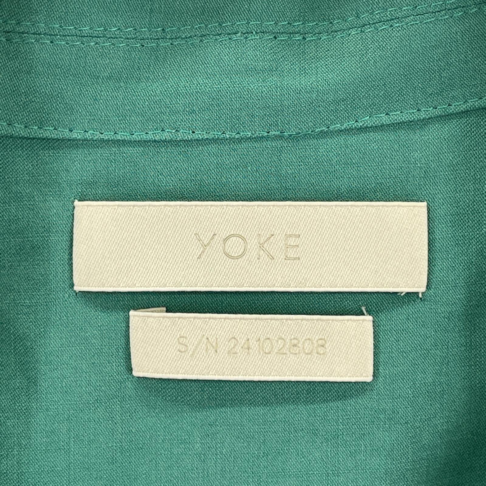 半袖シャツ 24SS HEMBROIDERY OPEN COLLAR SHIRT 2 2 グリーン