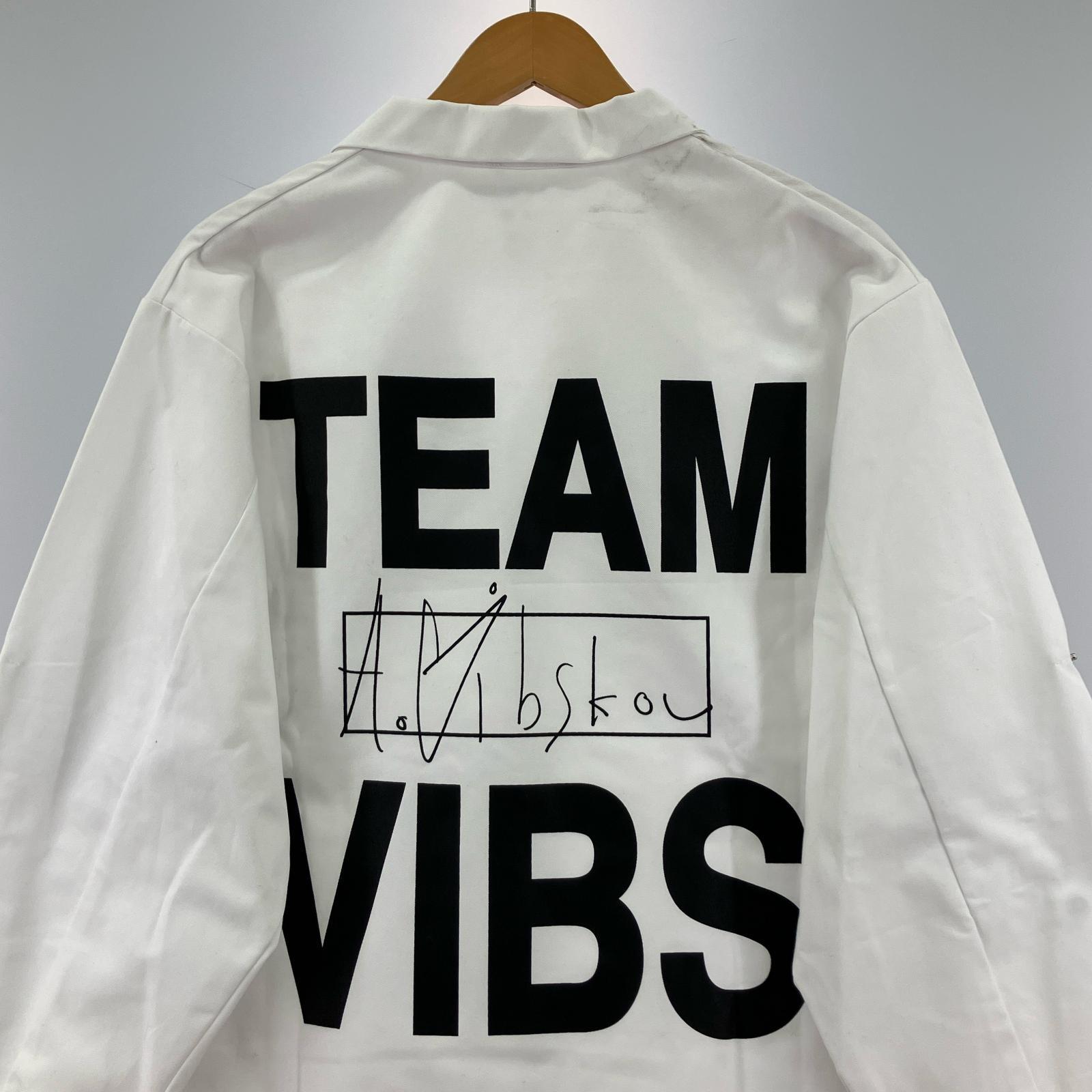 その他アウター TEAM VIBS COAT M ホワイト M ホワイト