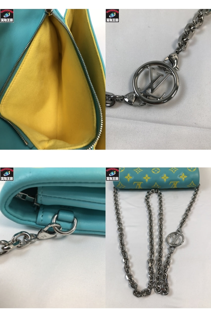 LV ポシェットクッサン M80744 ミント