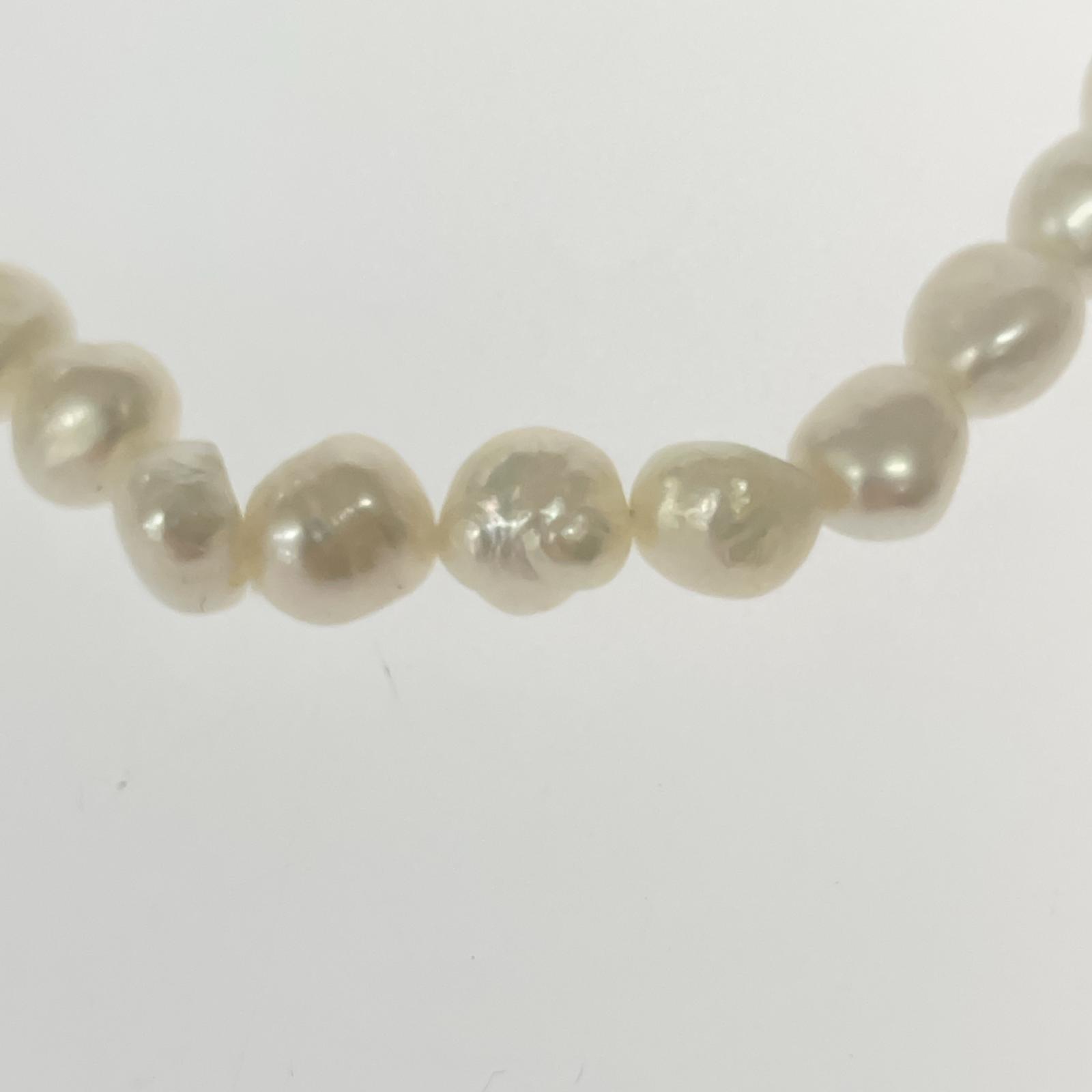 ネックレス DISTORTION PEARL NECKLACE ホワイト