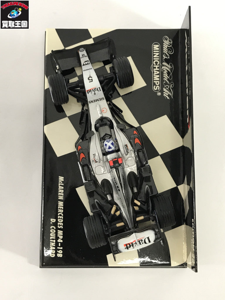 PMA 1/43 MP4-19B D.COULTHARD スケールカー