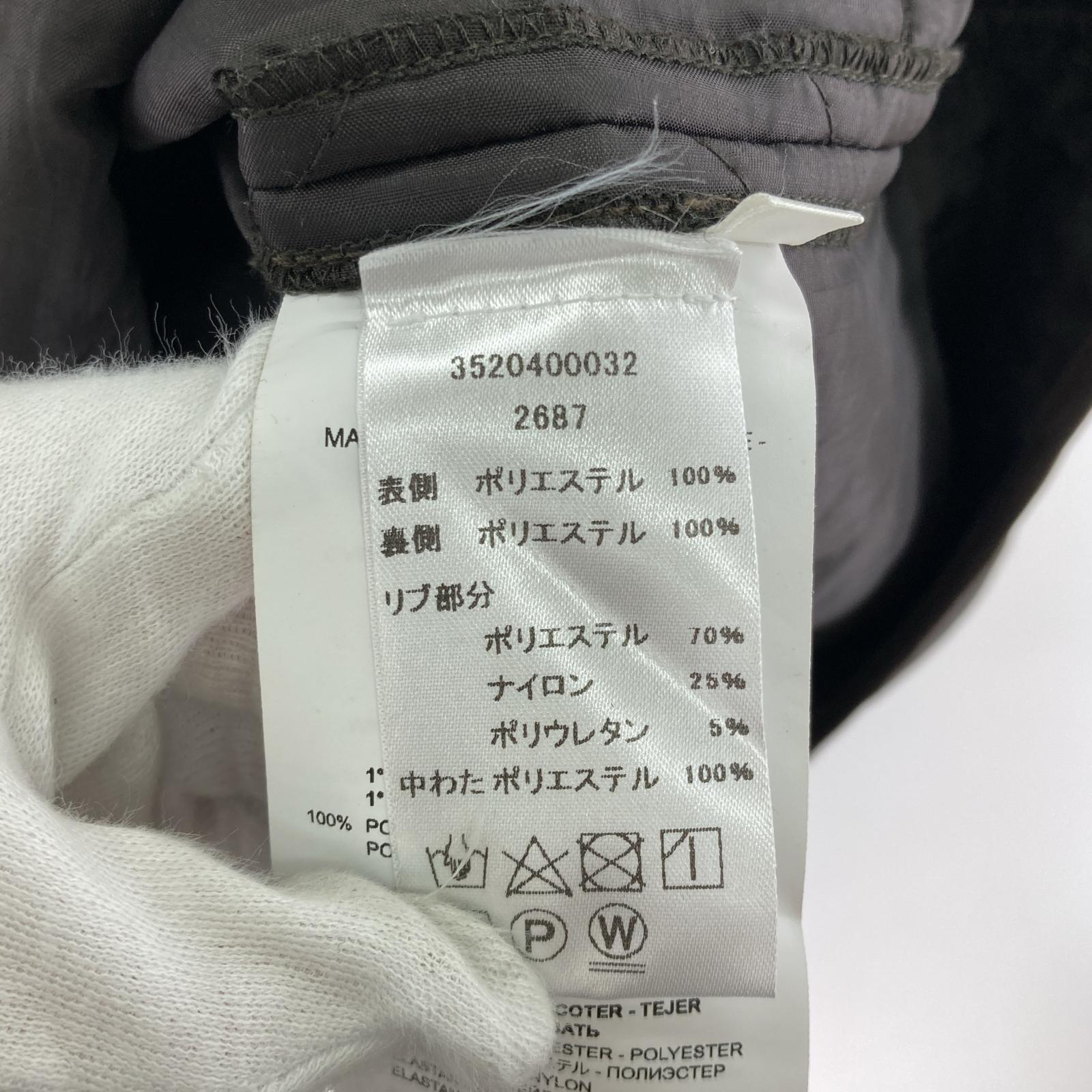 スウェット PEACEMARK WORK QUILTED SWEATSHIRTS S ブラウン