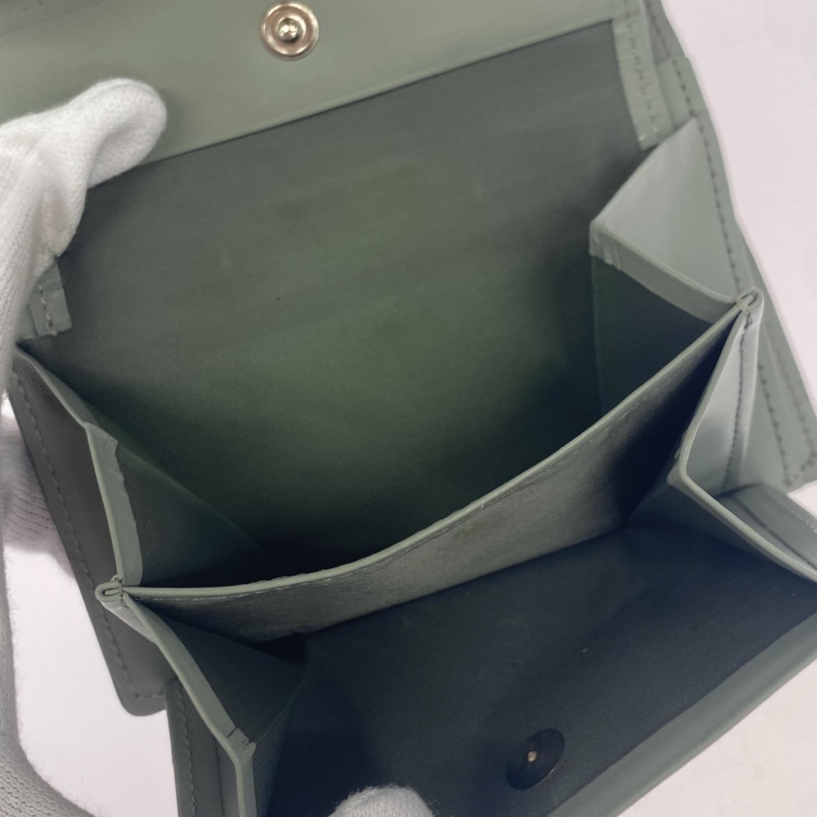 コンパクトウォレット プリントコンパクトウォレット グレー