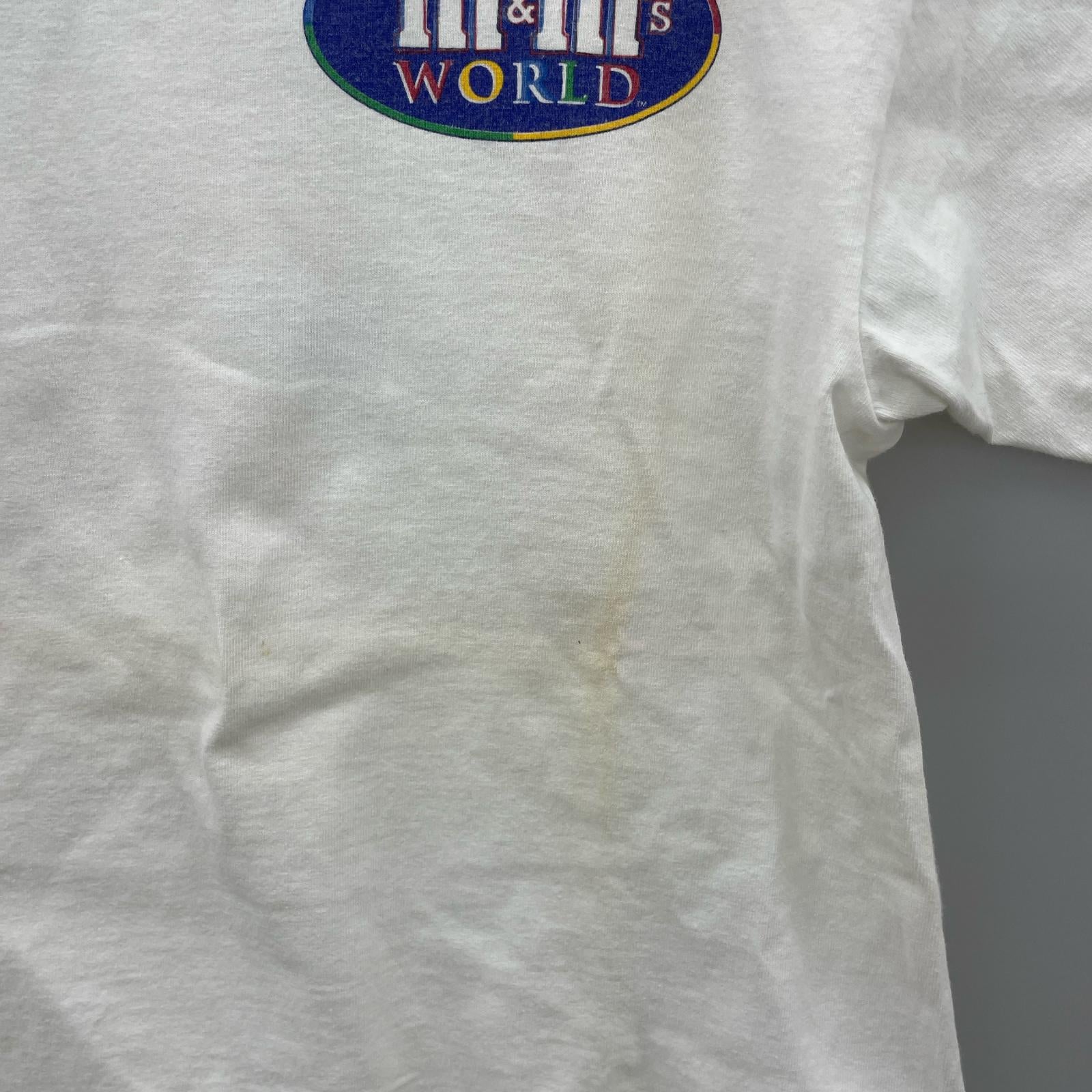 半袖Tシャツ USA製 M&M's S ホワイト