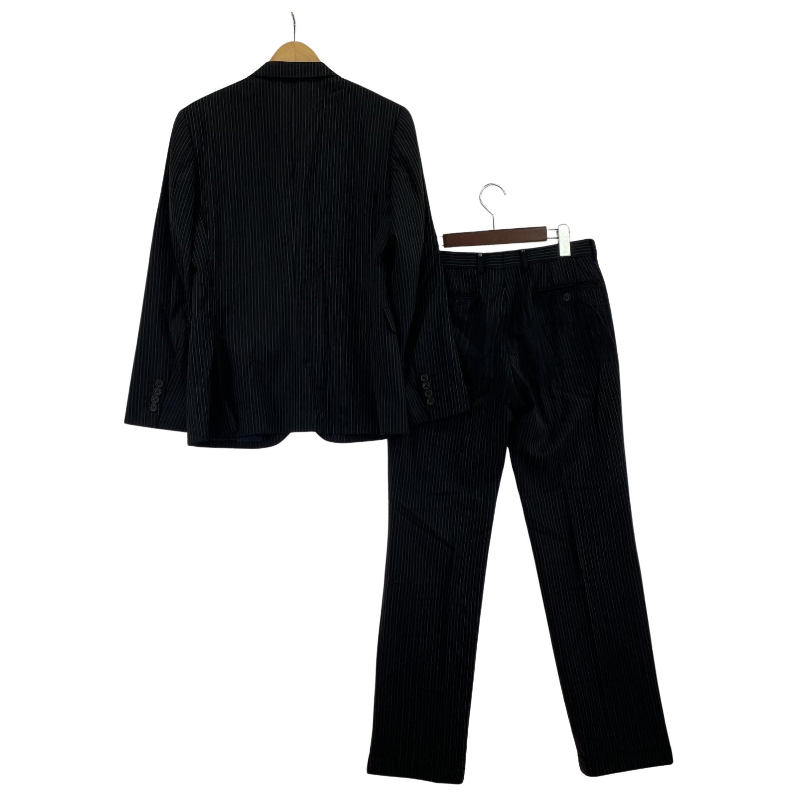 テーラードジャケット Paul Smith LONDON シルク混 セットアップスーツ M ブラック M ブラック