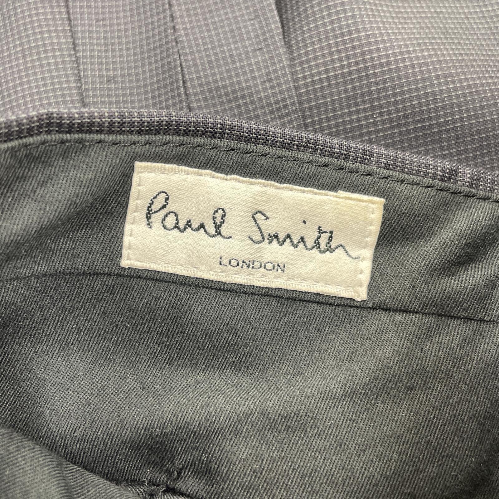 テーラードジャケット Paul Smith Lessona生地 セットアップスーツ M グレー M グレー