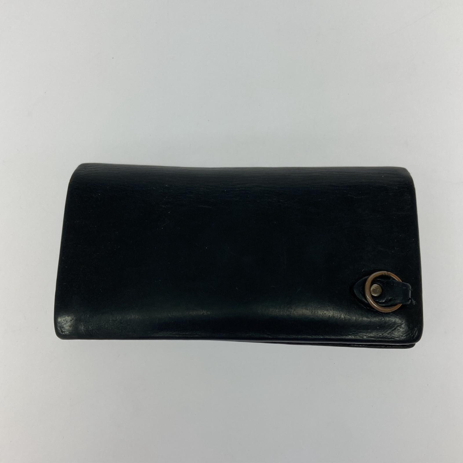 長財布 本革 レザー 長財布 BLk ブラック