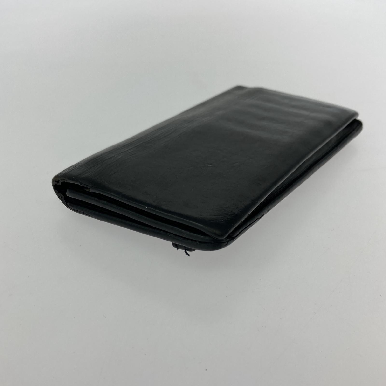 長財布 本革 レザー 長財布 BLk ブラック