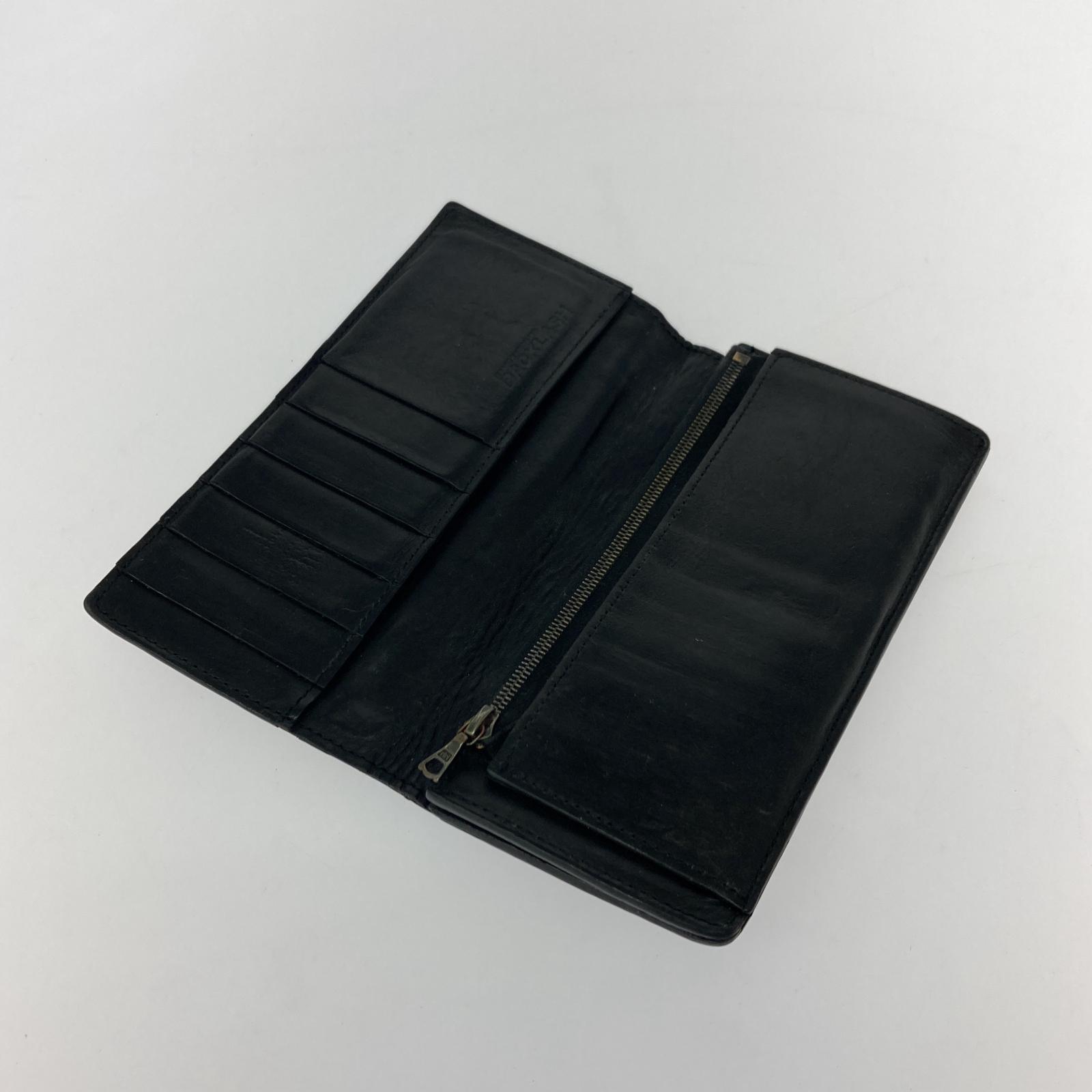 長財布 本革 レザー 長財布 BLk ブラック