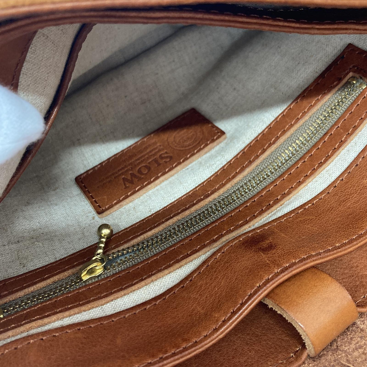 ショルダーバッグ 本革 日本製 fishing flap shoulder BRW ブラウン