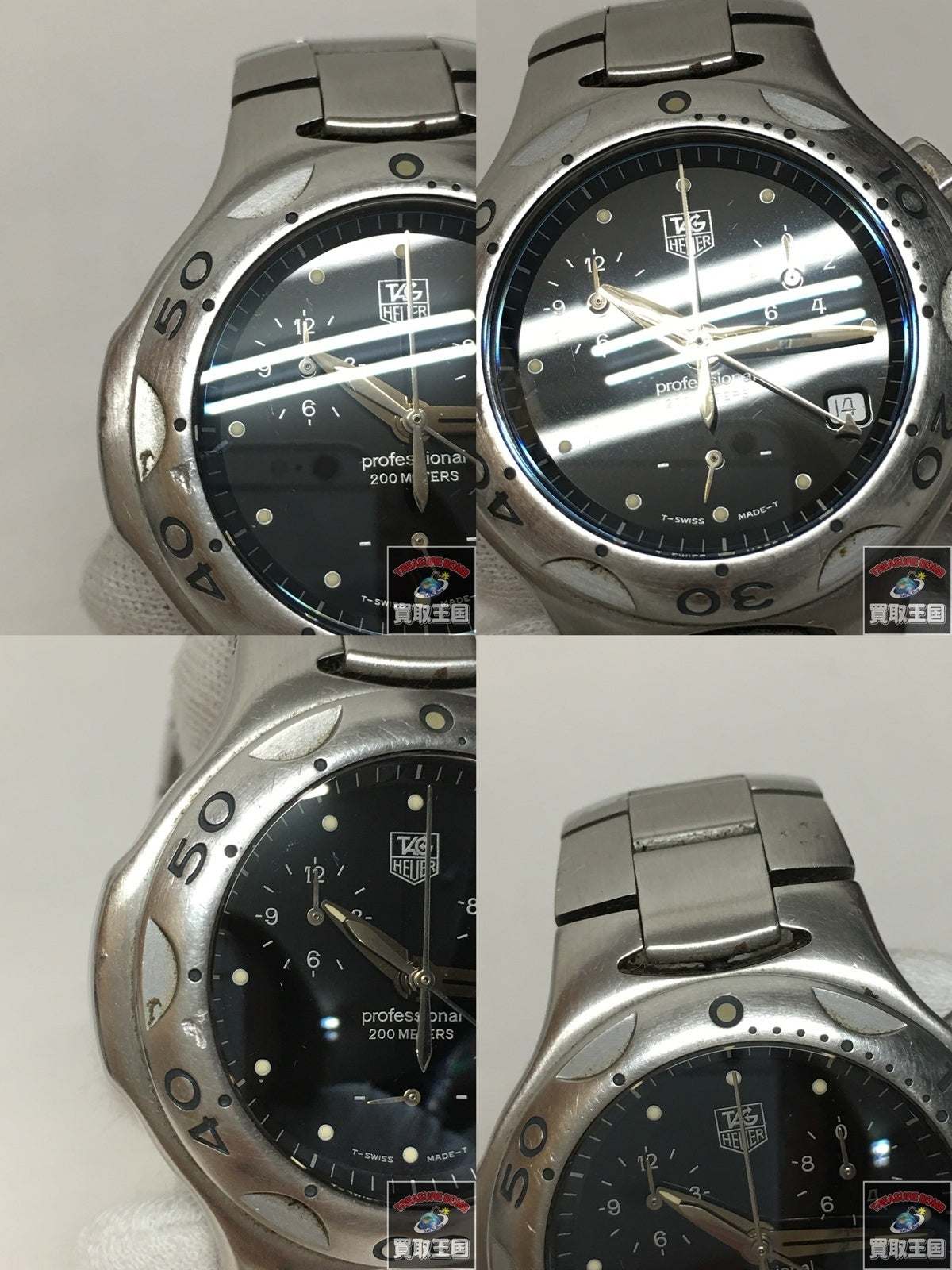 タグホイヤー/キリウム/CL1110/電池交換済み メンズQZ CL1110 腕時計