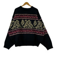 ニット shutter tokyo ×TAPPEI FUCK KNIT L ブラック L ブラック
