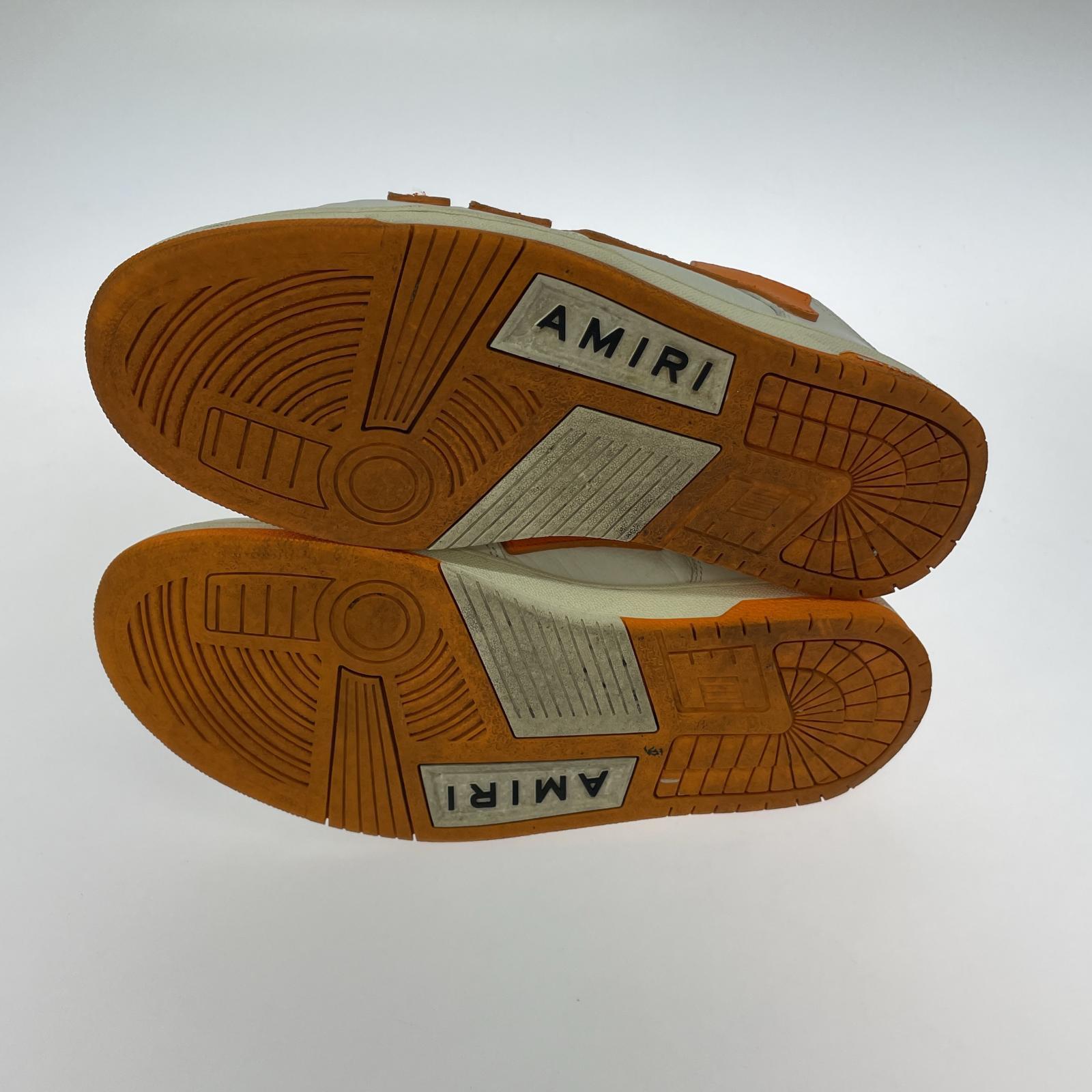 スニーカー AMIRI Skel Top Low 28cm オレンジ 28cm (US10 UK9 1/2 EU46)