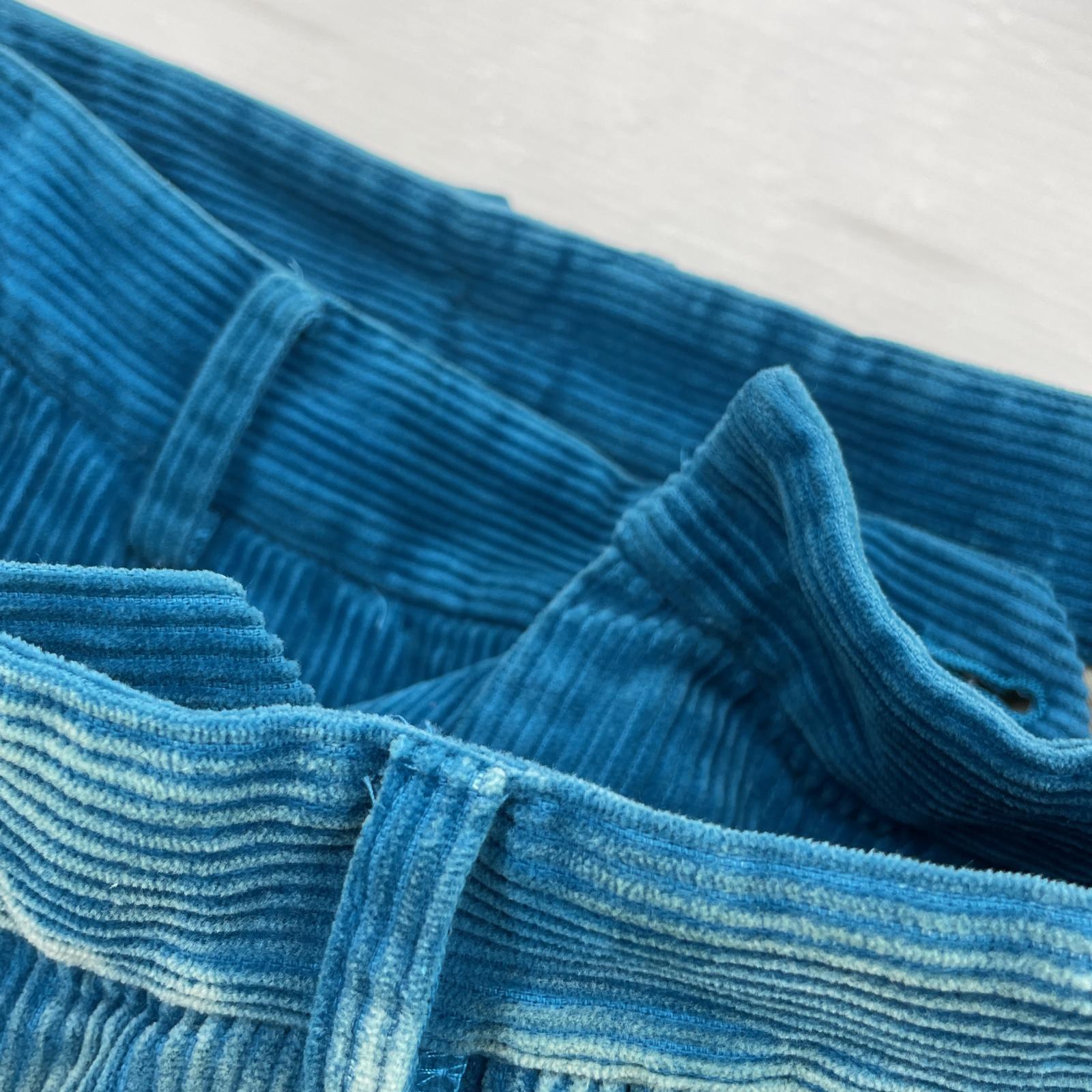 パンツ RequaL 22AW レイヤード コーデュロイパンツ 2 青 2 ブルー