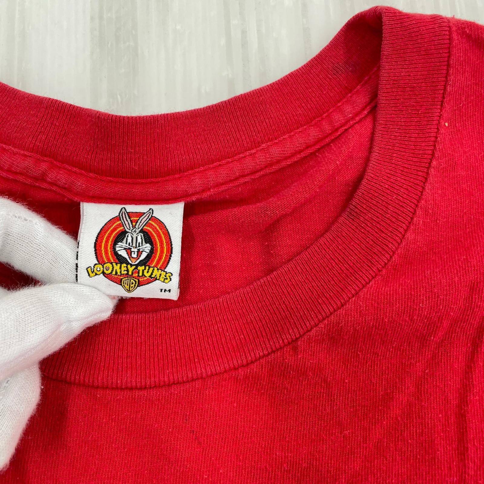 半袖Tシャツ LOONEY TUNES 1997年 赤 レッド