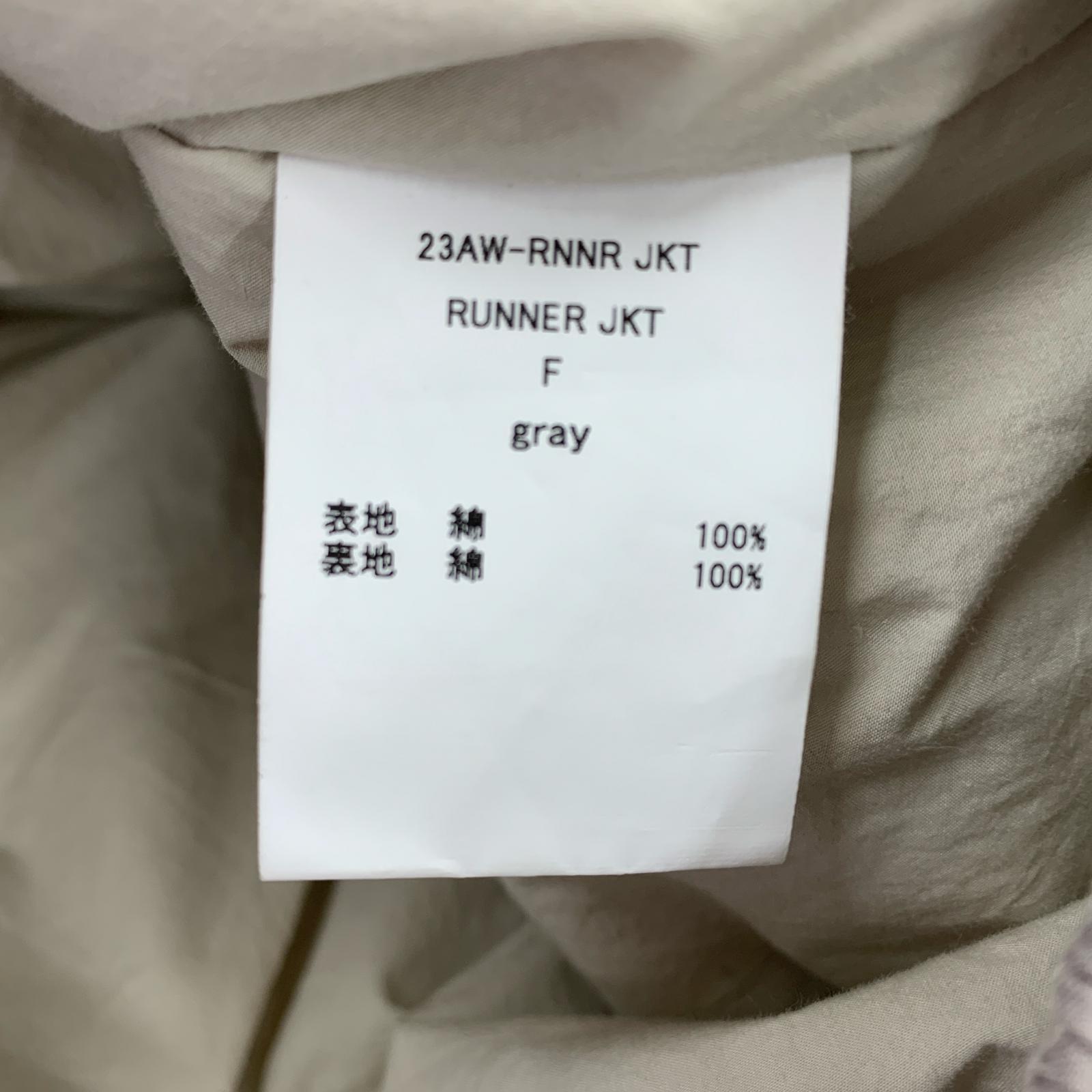 ダウンジャケット JIAN YE 23AW RUNNER DOWN JACKET GRY F フリー グレー