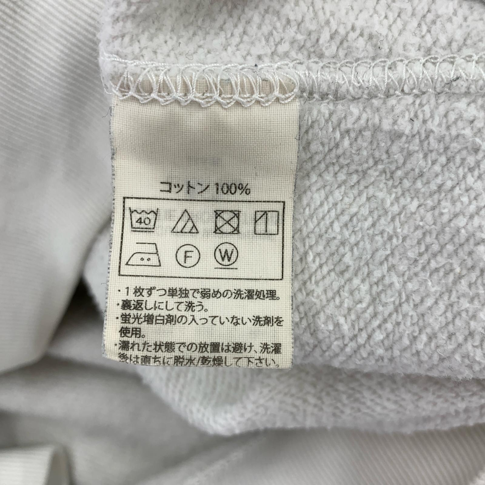 スウェット ロゴ刺繍スウェット ホワイト M M ホワイト